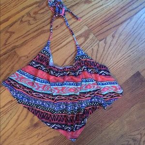 Boho / Tribal Halter Neck Crop Top 😍